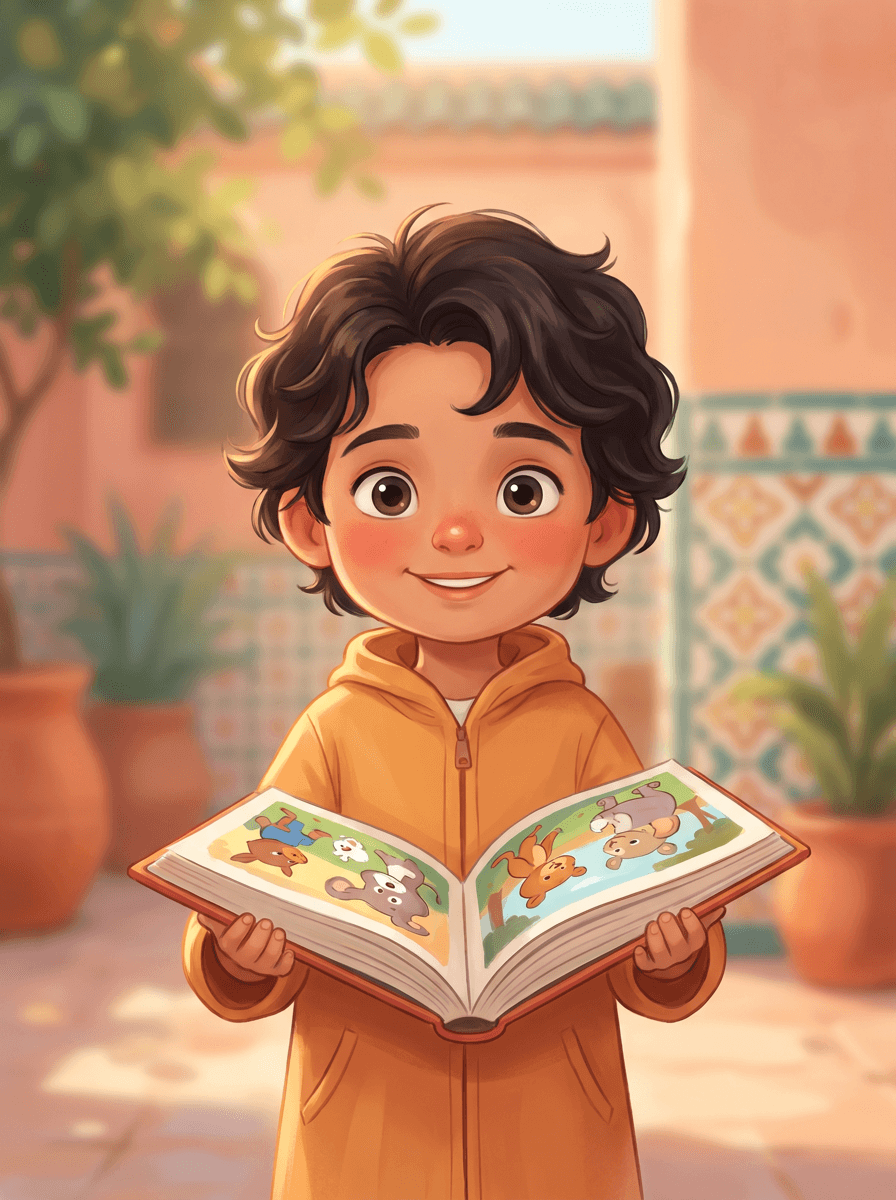 طفل عمره 4 – 6 سنوات